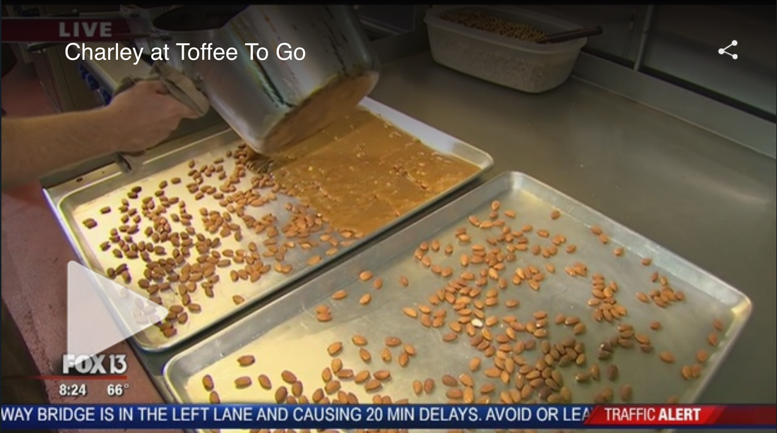 Fox 13's Charley Belcher talked with Toffee to Go