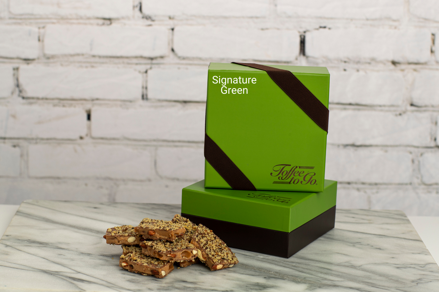 Signature Green Toffee Boxes